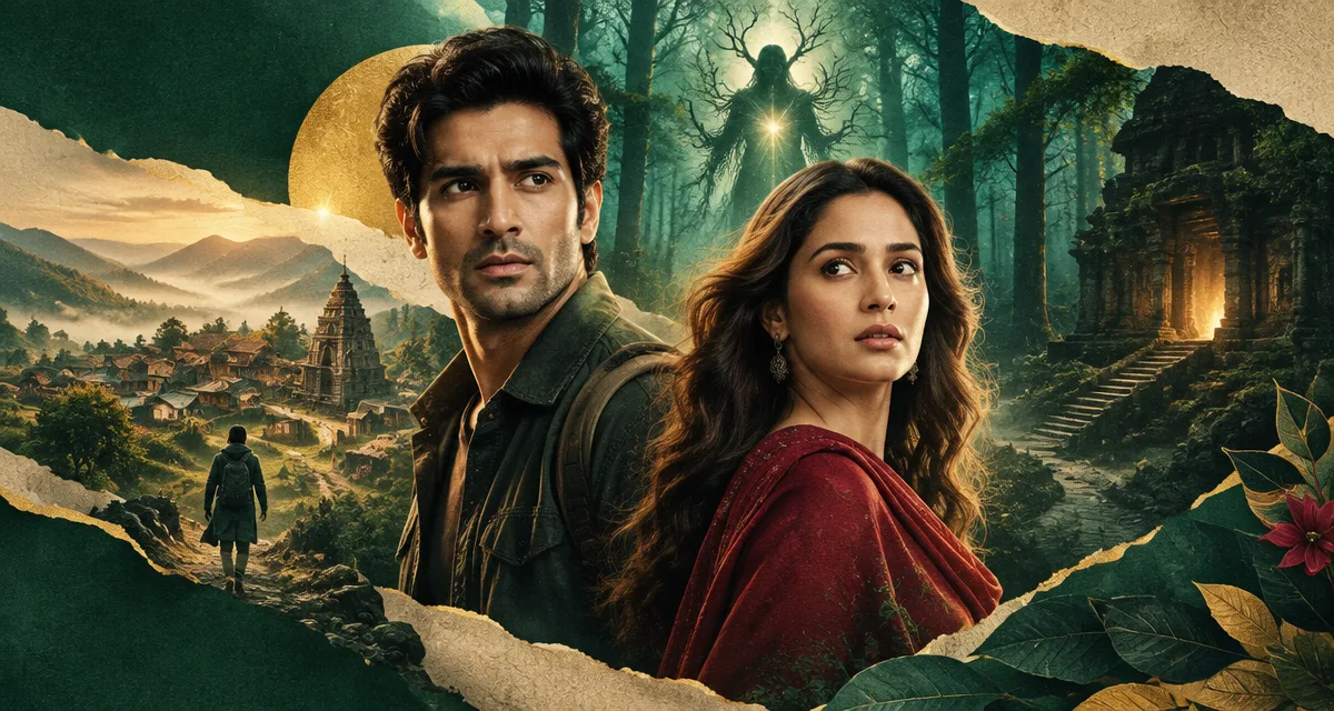 AI-generated editorial illustration about The Vvaan: What to know about the upcoming Hindi fantasy thriller