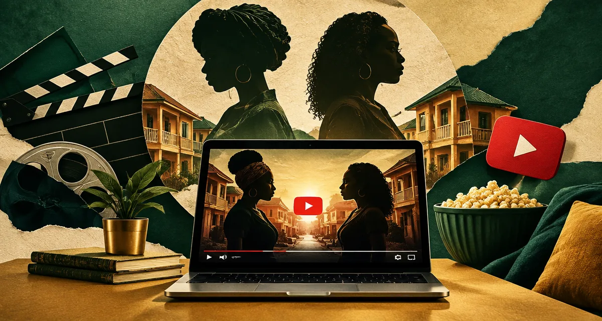 AI-generated editorial illustration about Nemesis Next Door 2 moves from trailer to YouTube release